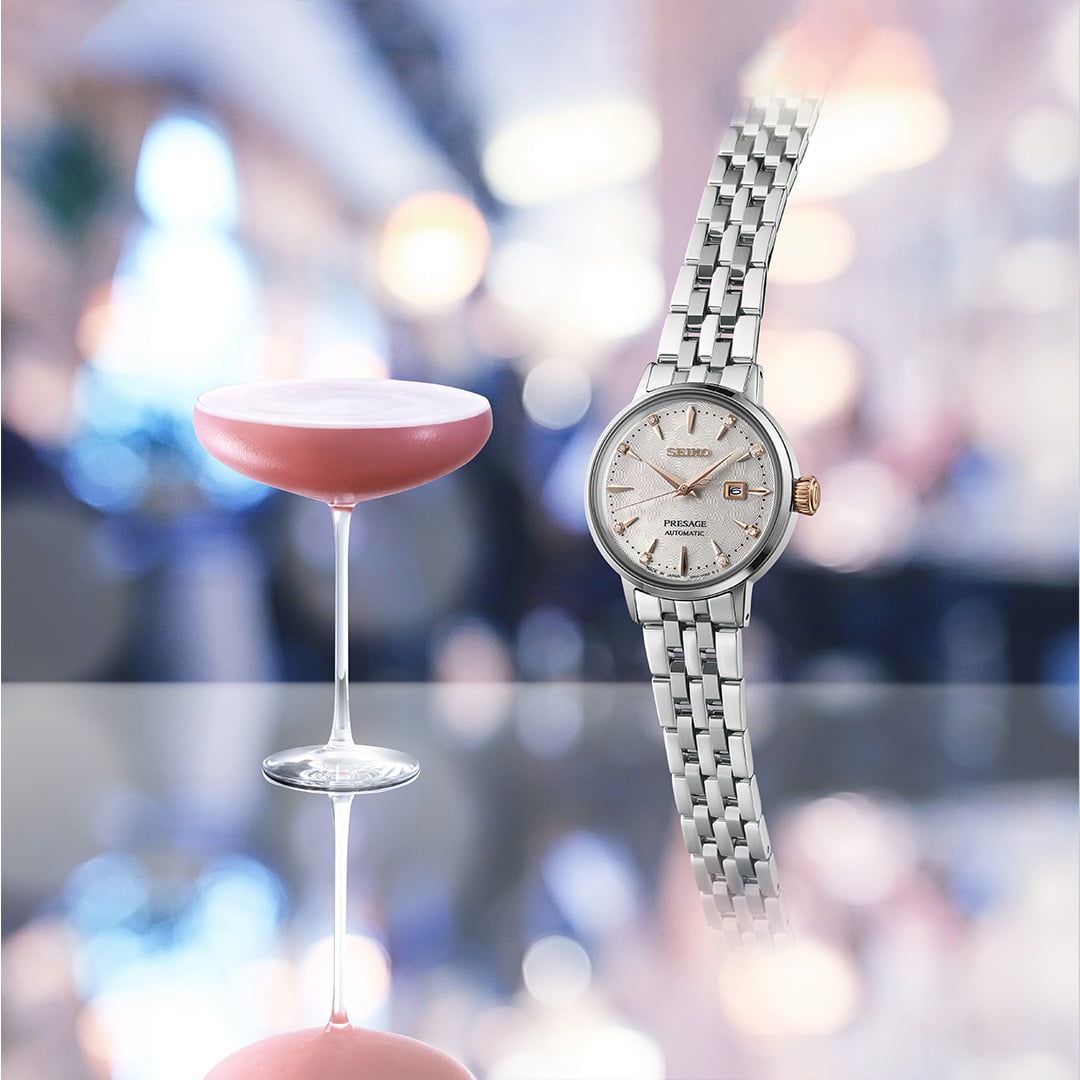 Seiko Presage Cocktail Time Clover Club Diamond Watch