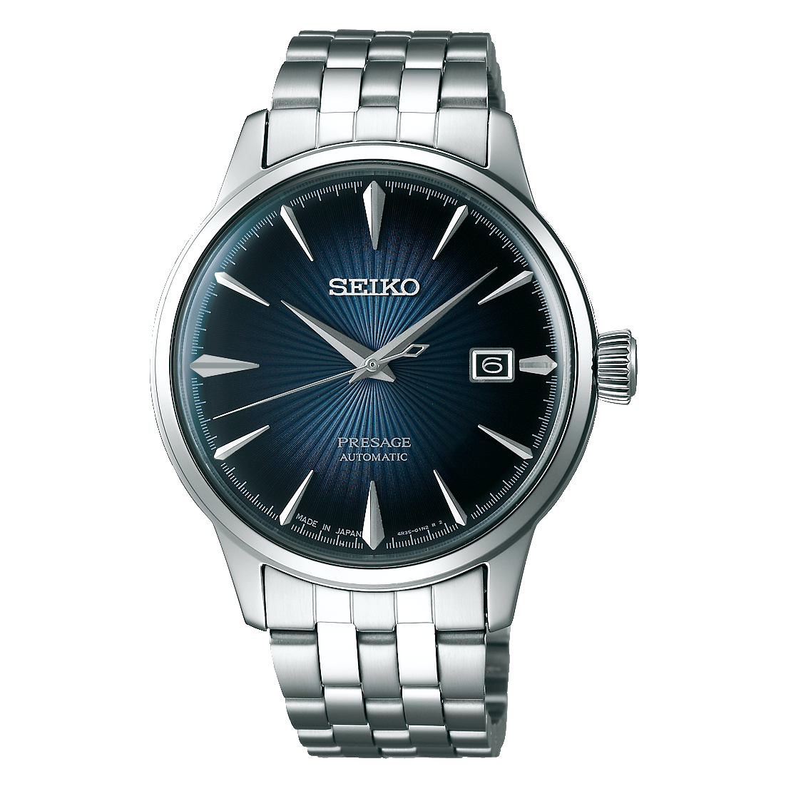 Seiko Presage Cocktail Time Blue Moon Automatic Watch