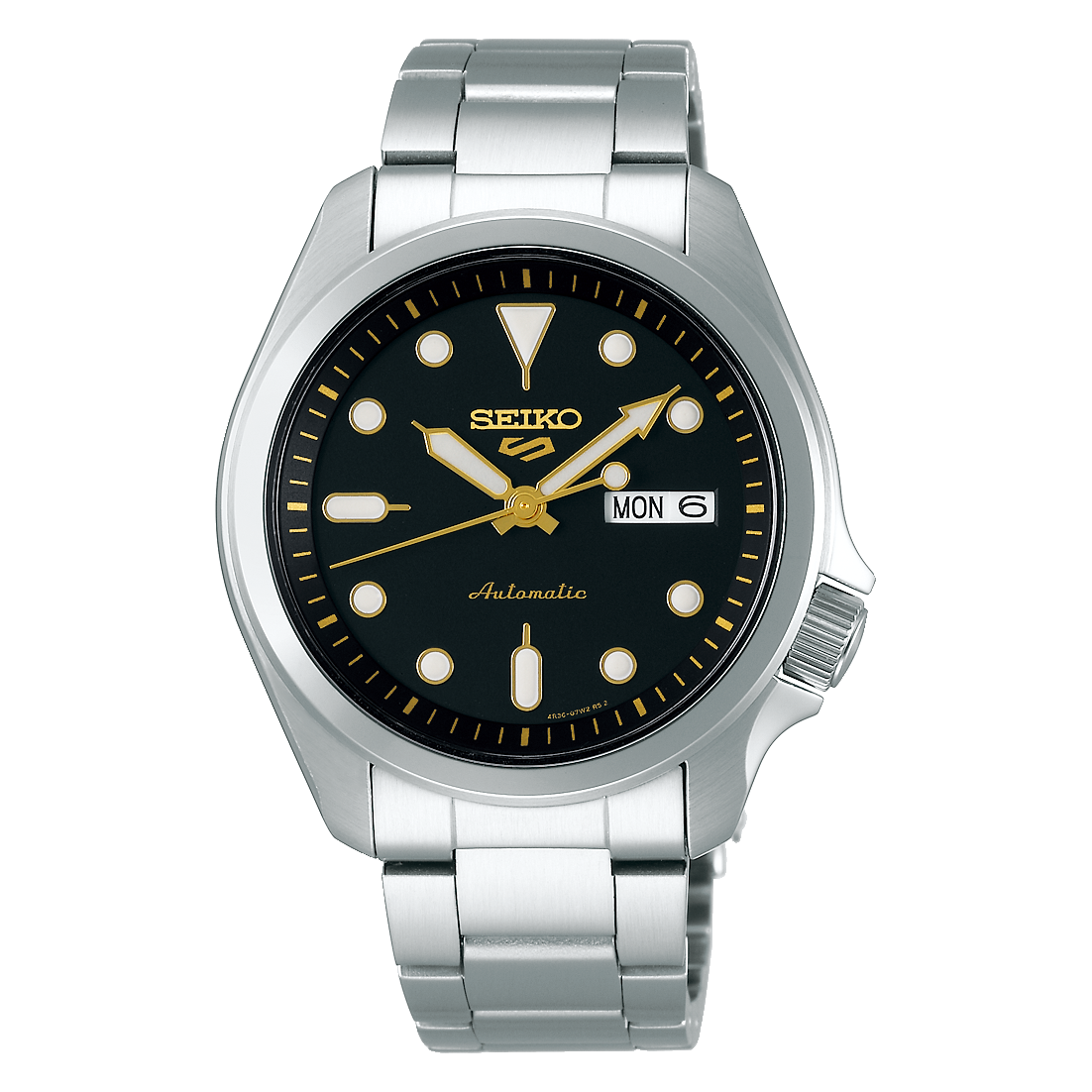 Seiko 5 Sports Automatic Black Dial Watch