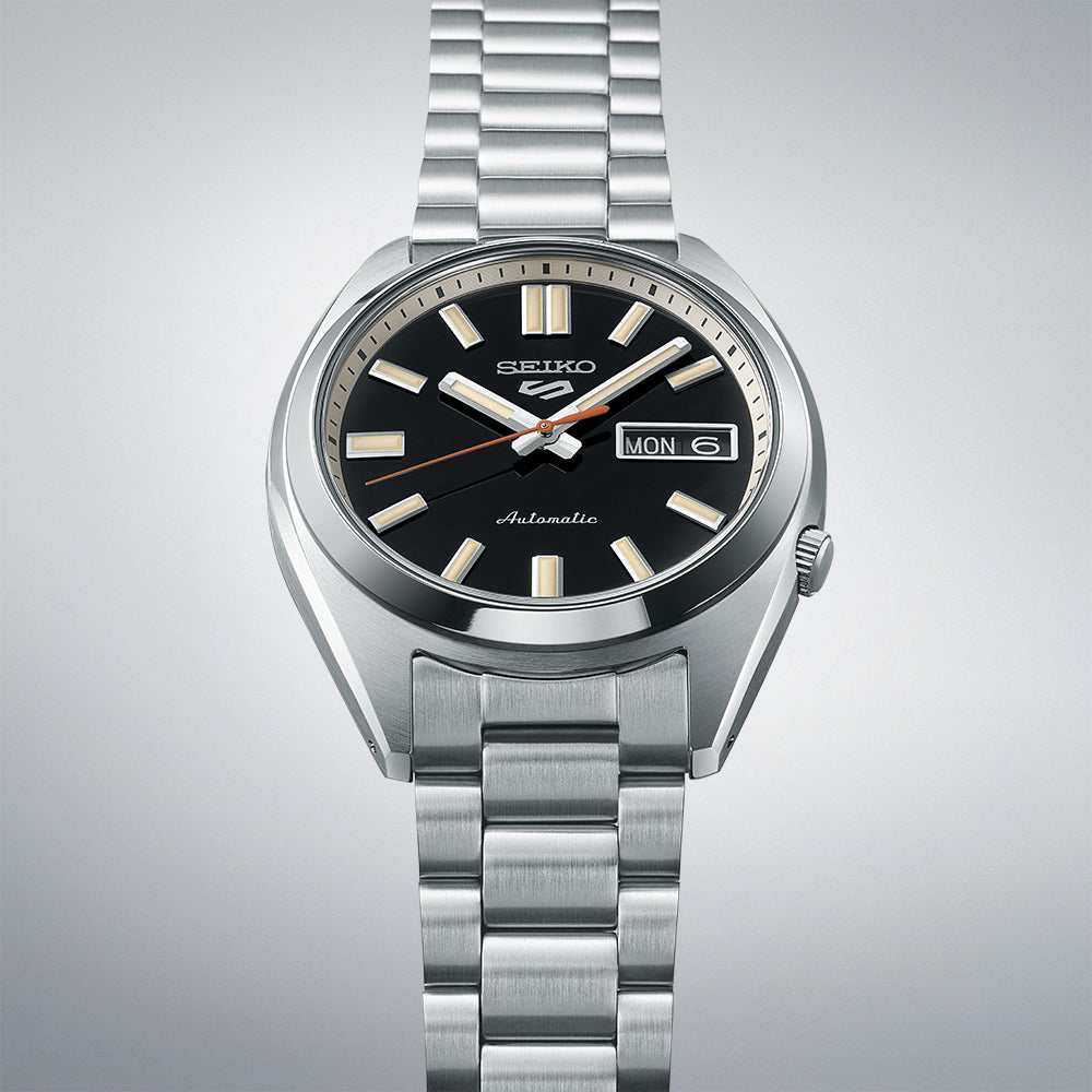 Seiko 5 Sports SNXS Deep Black Classic Watch