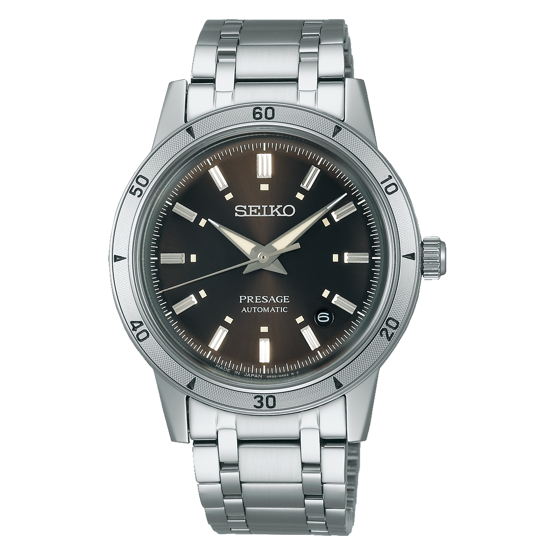 Seiko Presage Style 60s Brown Dial Automatic Watch