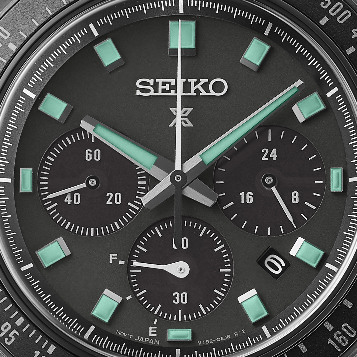 Seiko Prospex Black Series Night Vision Solar Speedtimer