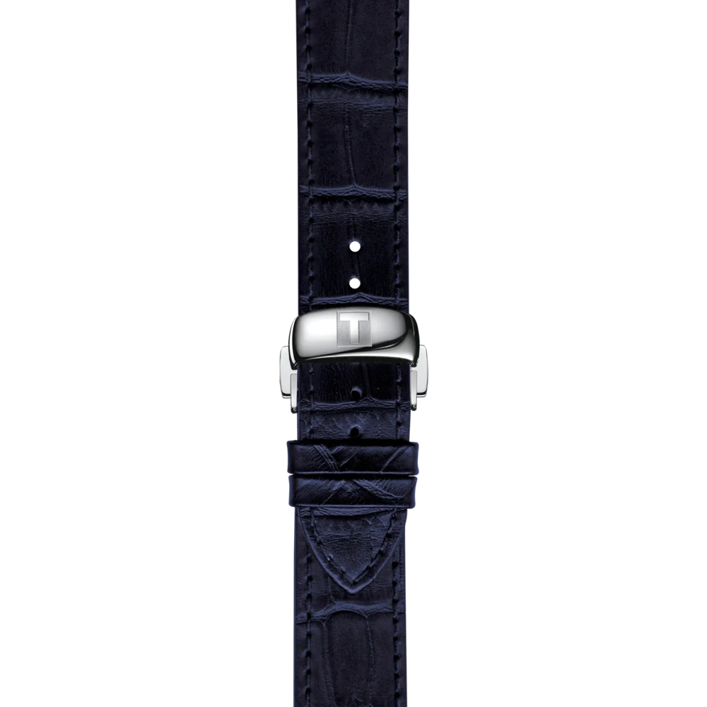 Tissot Le Locle 39.3mm Steel Blue Automatic Mens Watch