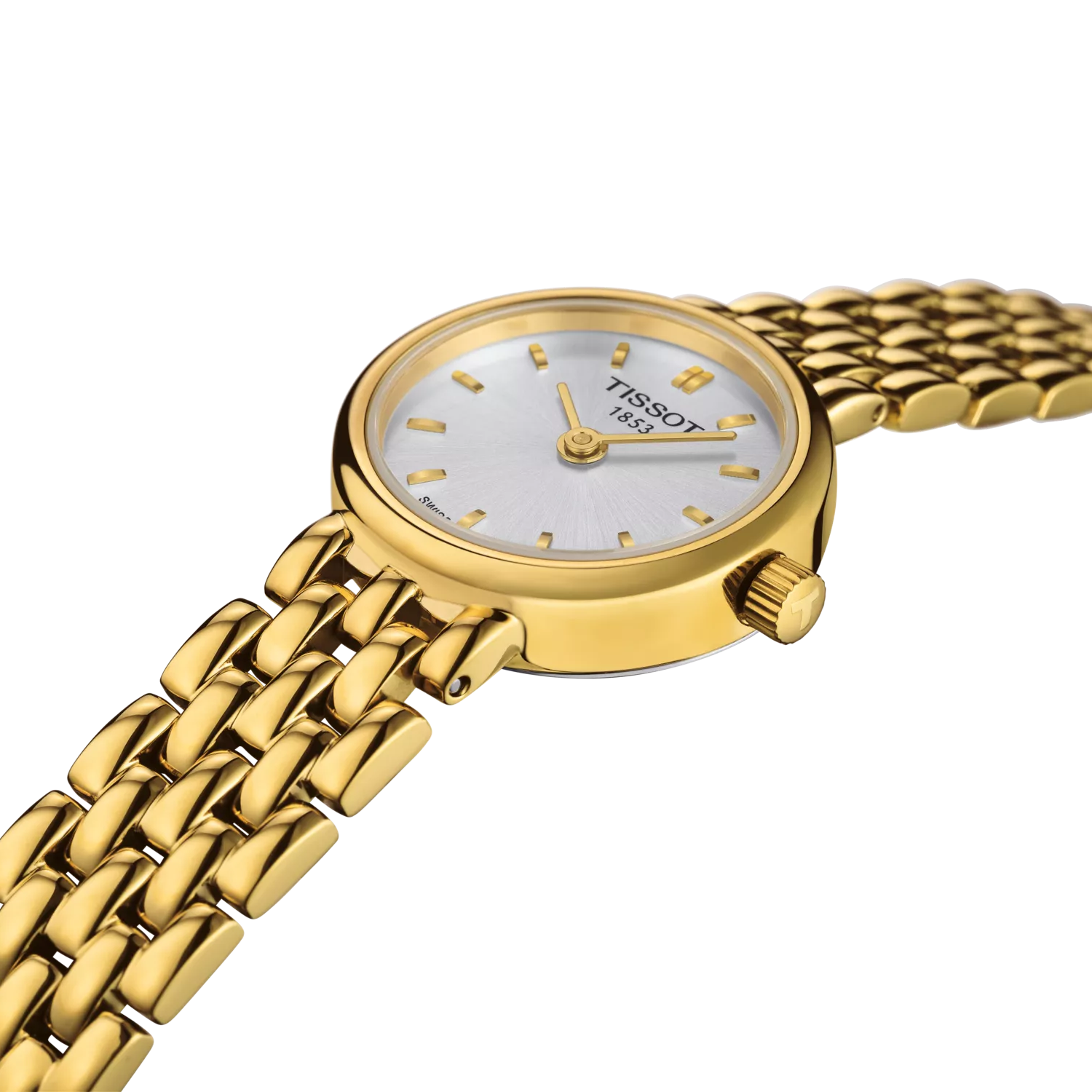 Tissot Lovely Round 19.5mm Two-Tone Silver Quartz Ladies Watch