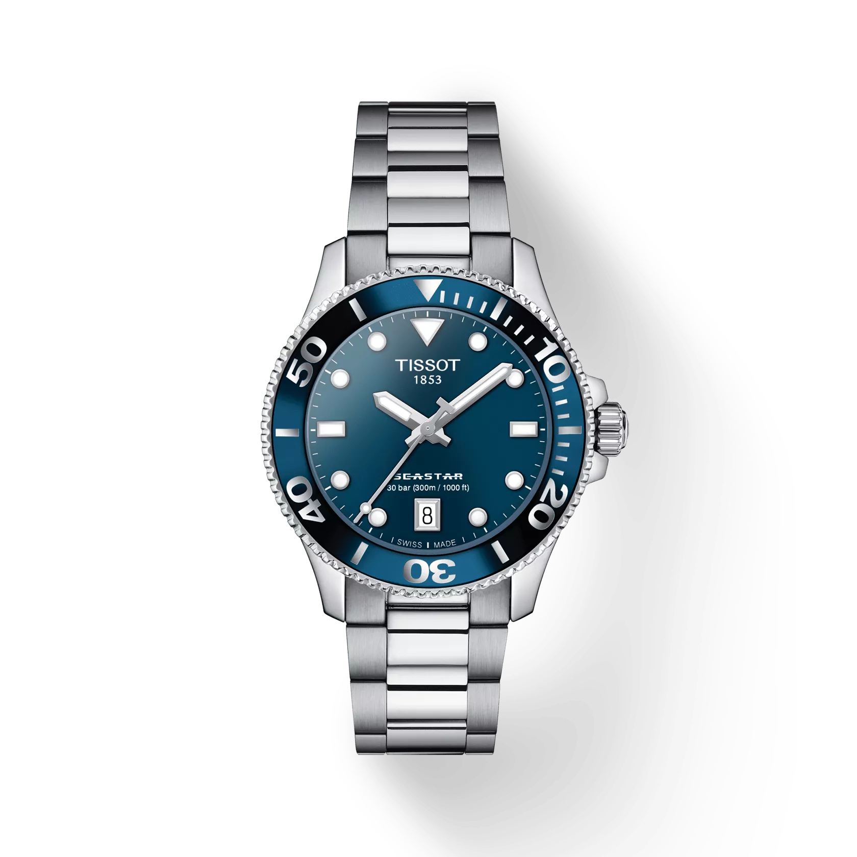 Tissot Seastar 1000 Blue Dial 36mm Watch