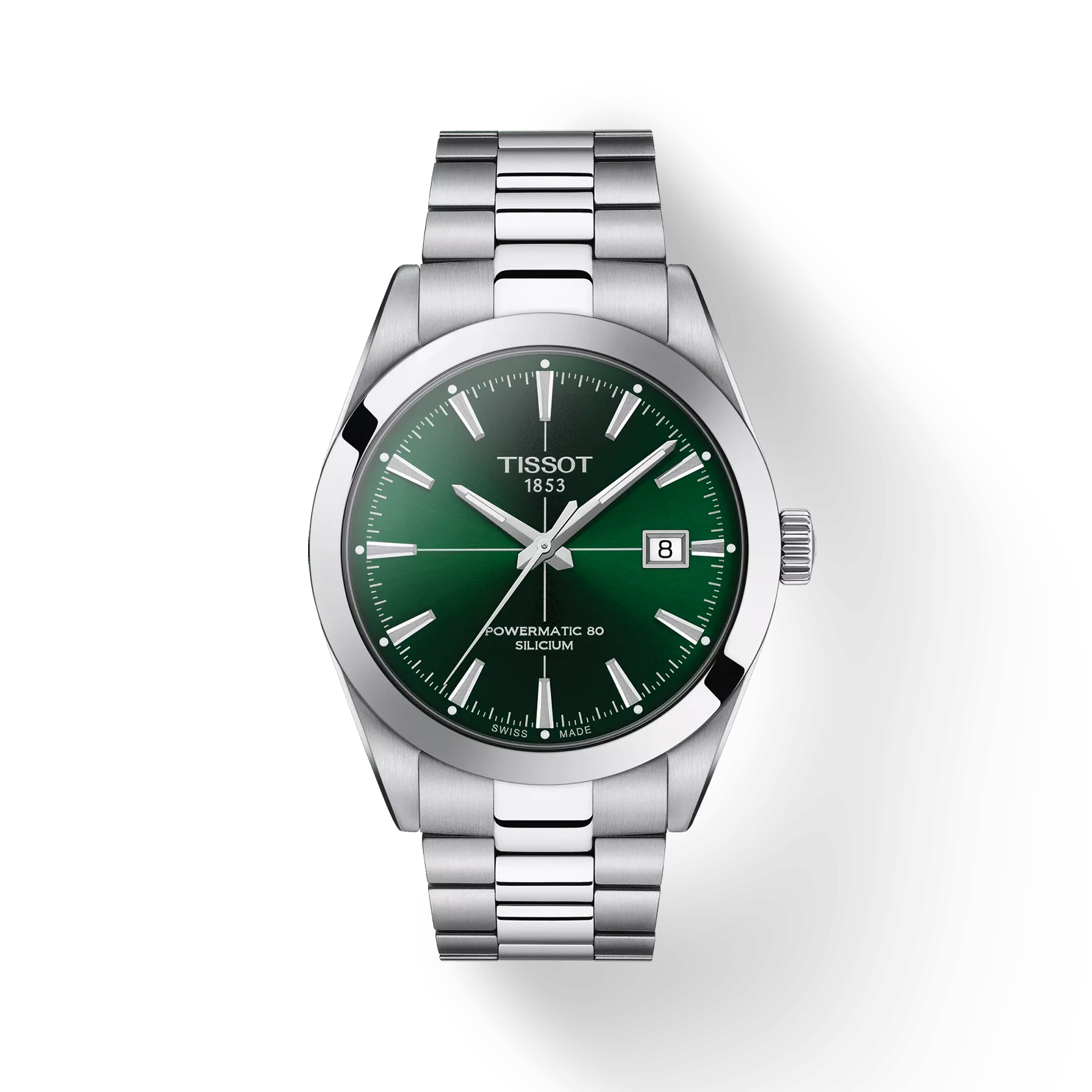 Tissot Gentleman 40mm Green Dial Automatic Watch
