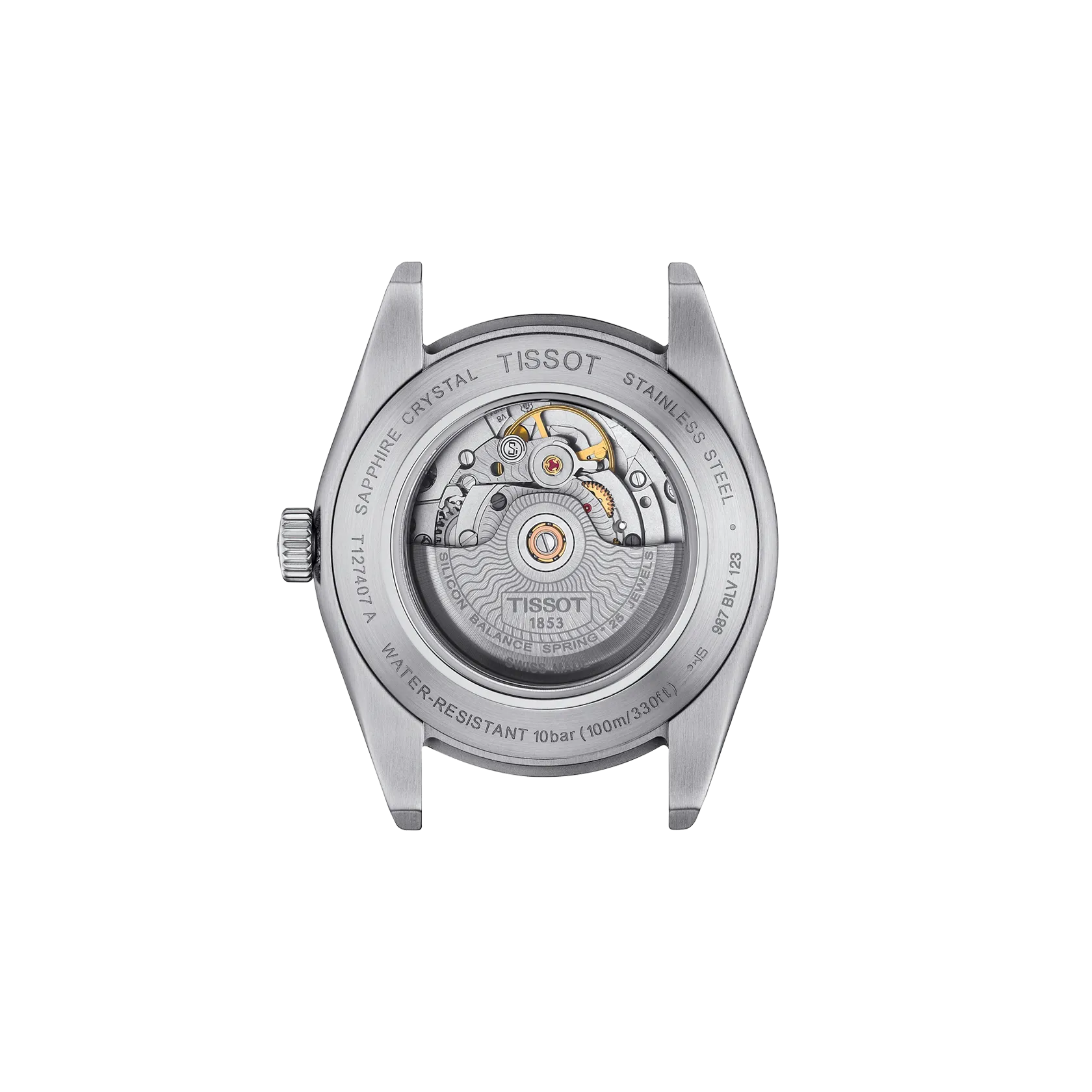 Tissot Gentleman 40mm Green Dial Automatic Watch