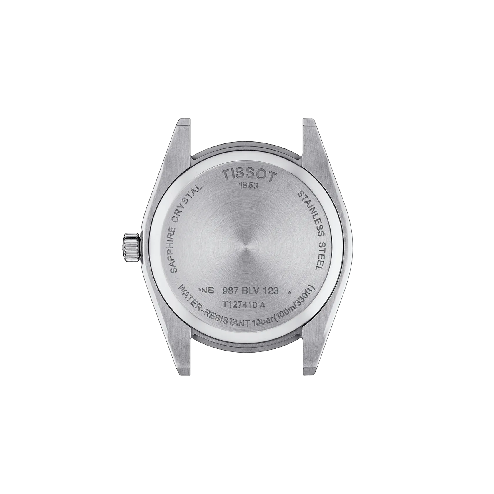 Tissot Gentleman 40mm Classic Black Dial Watch