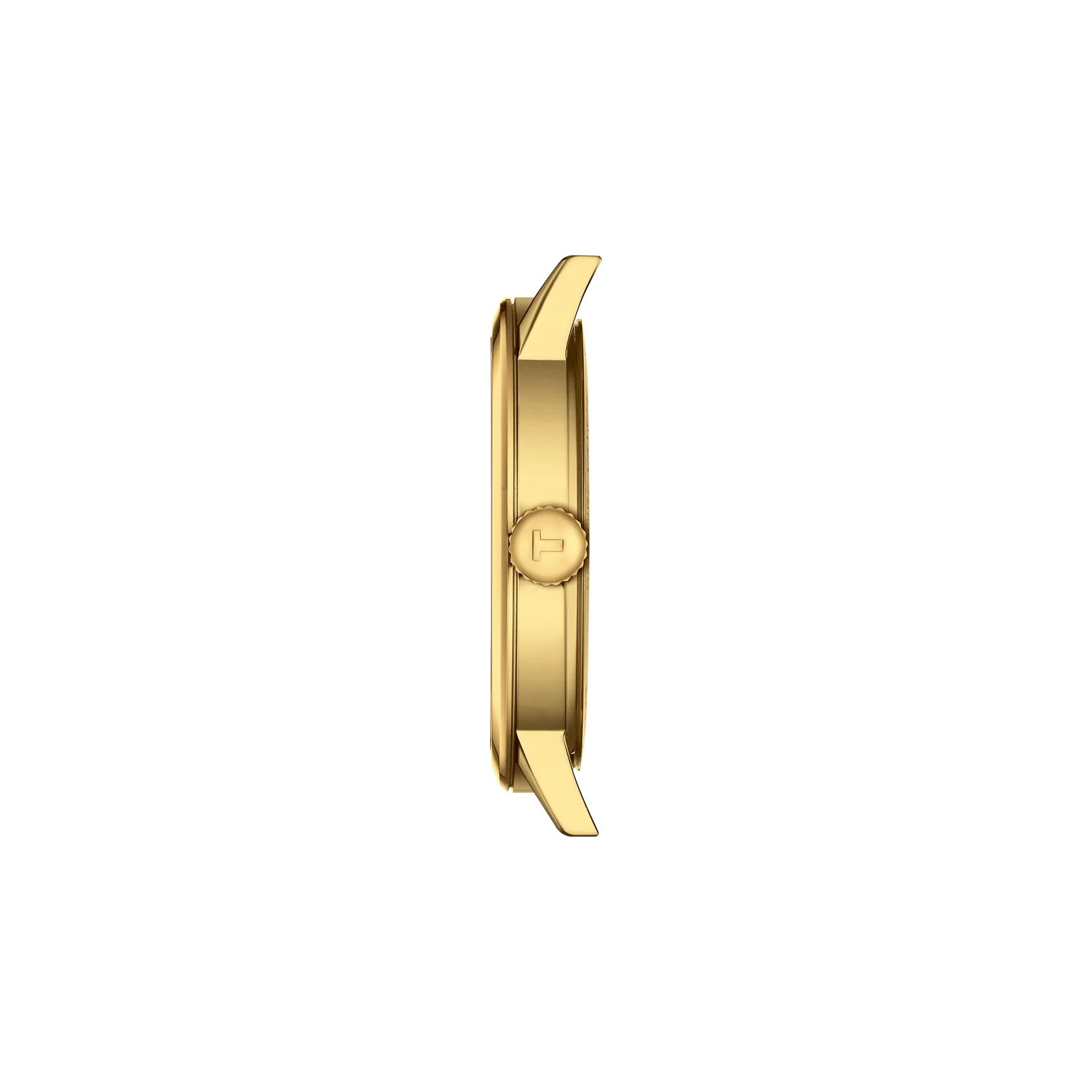 Tissot Classic Dream 42mm Yellow Gold PVD Ivory Quartz Mens Watch