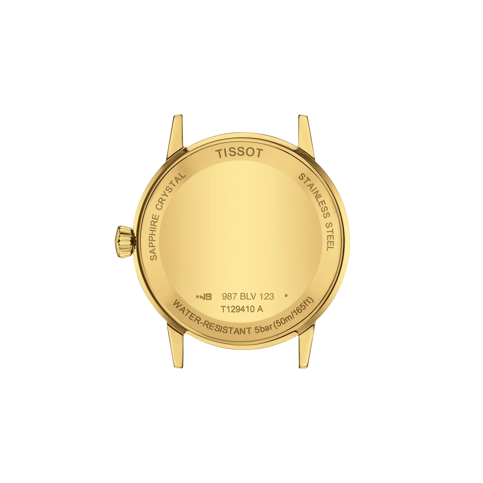 Tissot Classic Dream 42mm Yellow Gold PVD Ivory Quartz Mens Watch