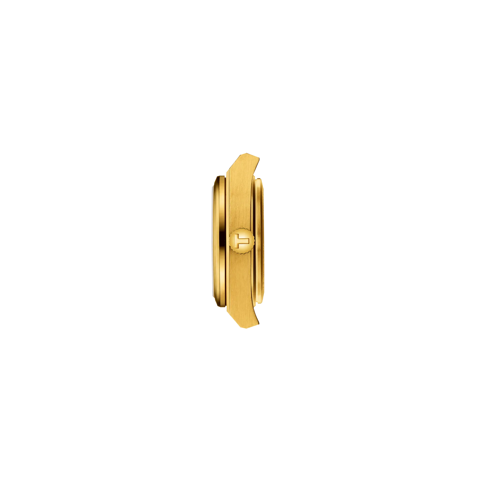 Tissot PRX 25mm Yellow Gold PVD Champagne Quartz Ladies Watch