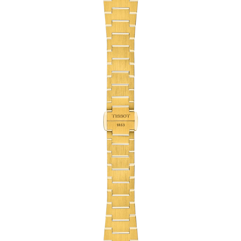 Tissot PRX 25mm Yellow Gold PVD Champagne Quartz Ladies Watch