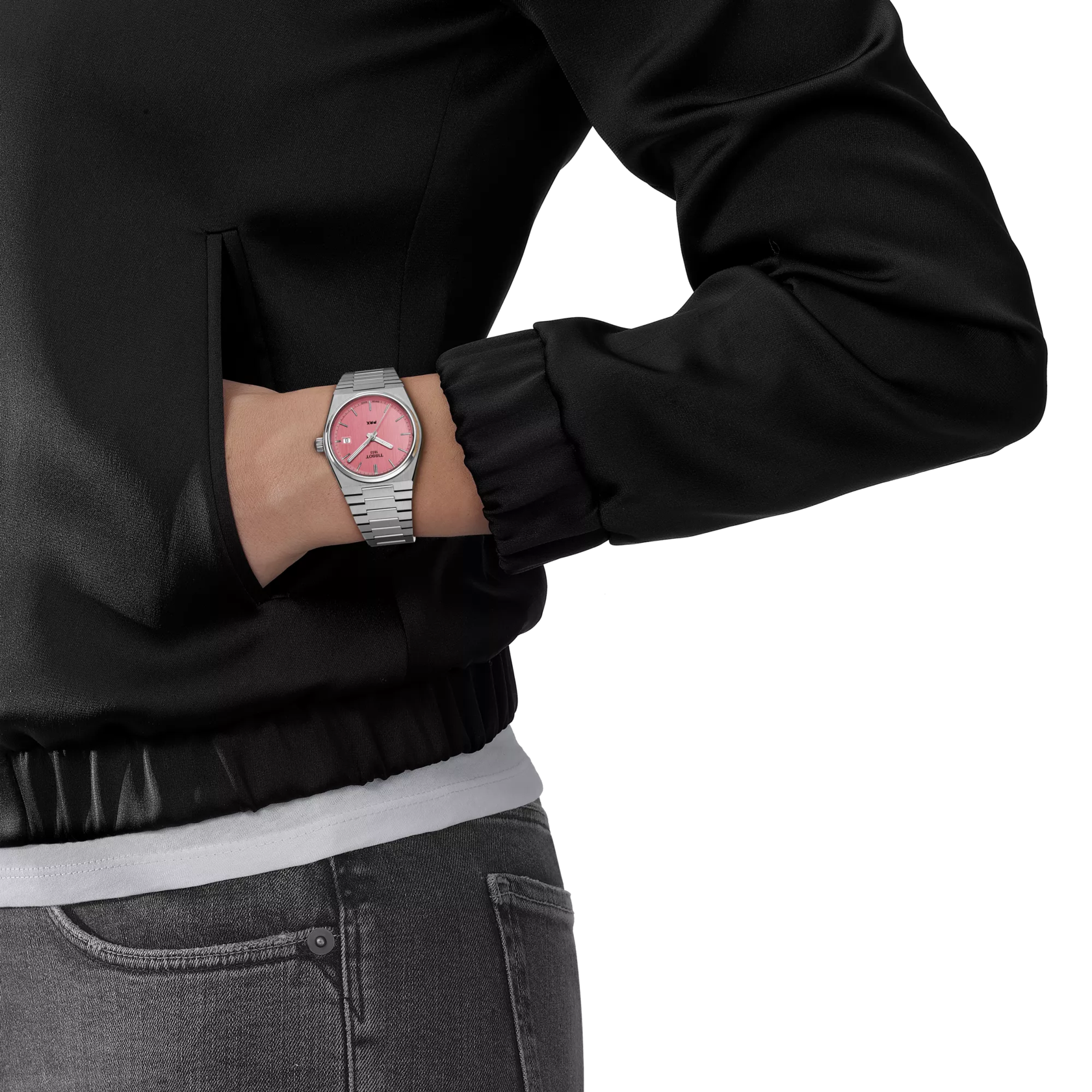 Tissot PRX 35mm Pink Dial Quartz Watch