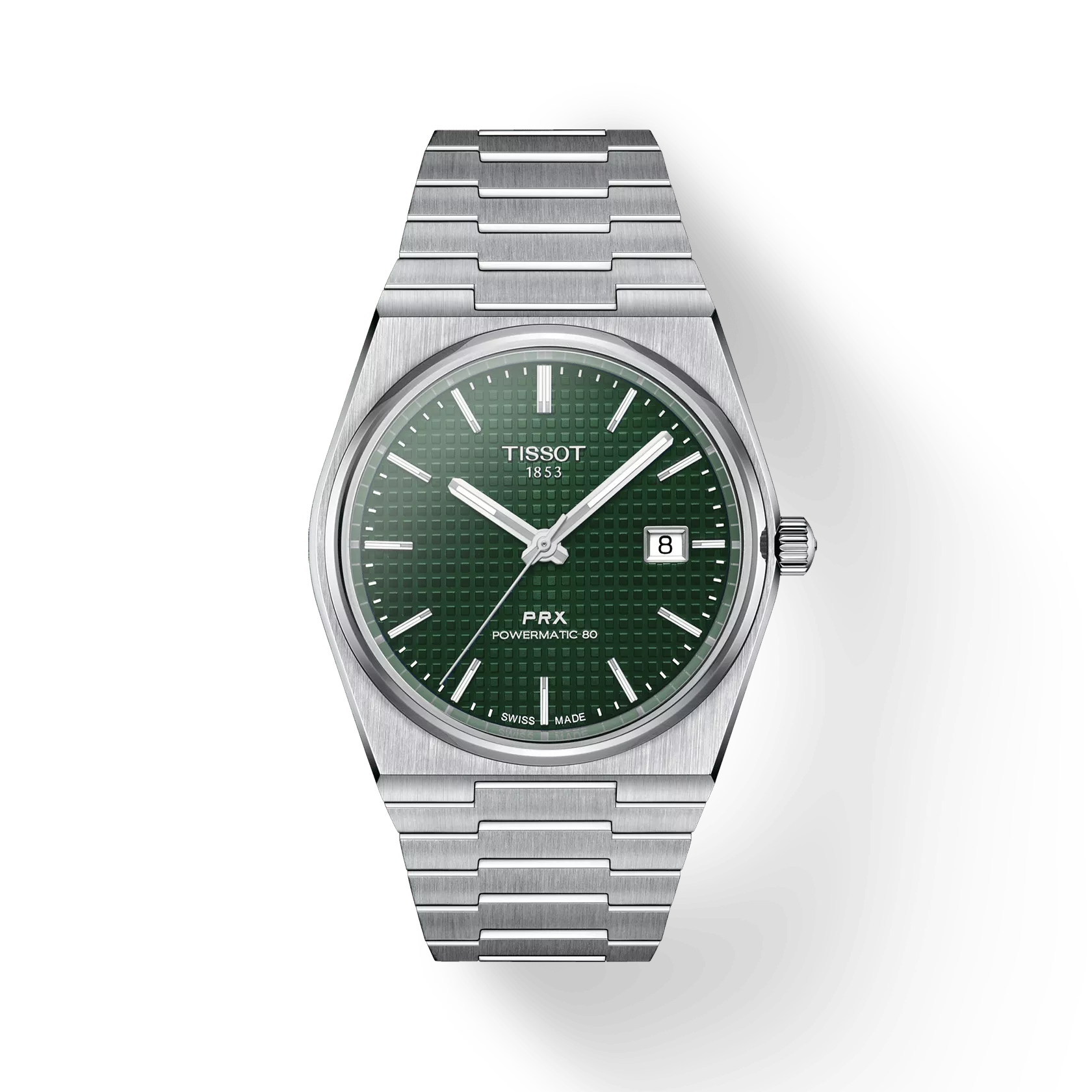 Tissot PRX 40mm Steel Green Automatic Mens Watch