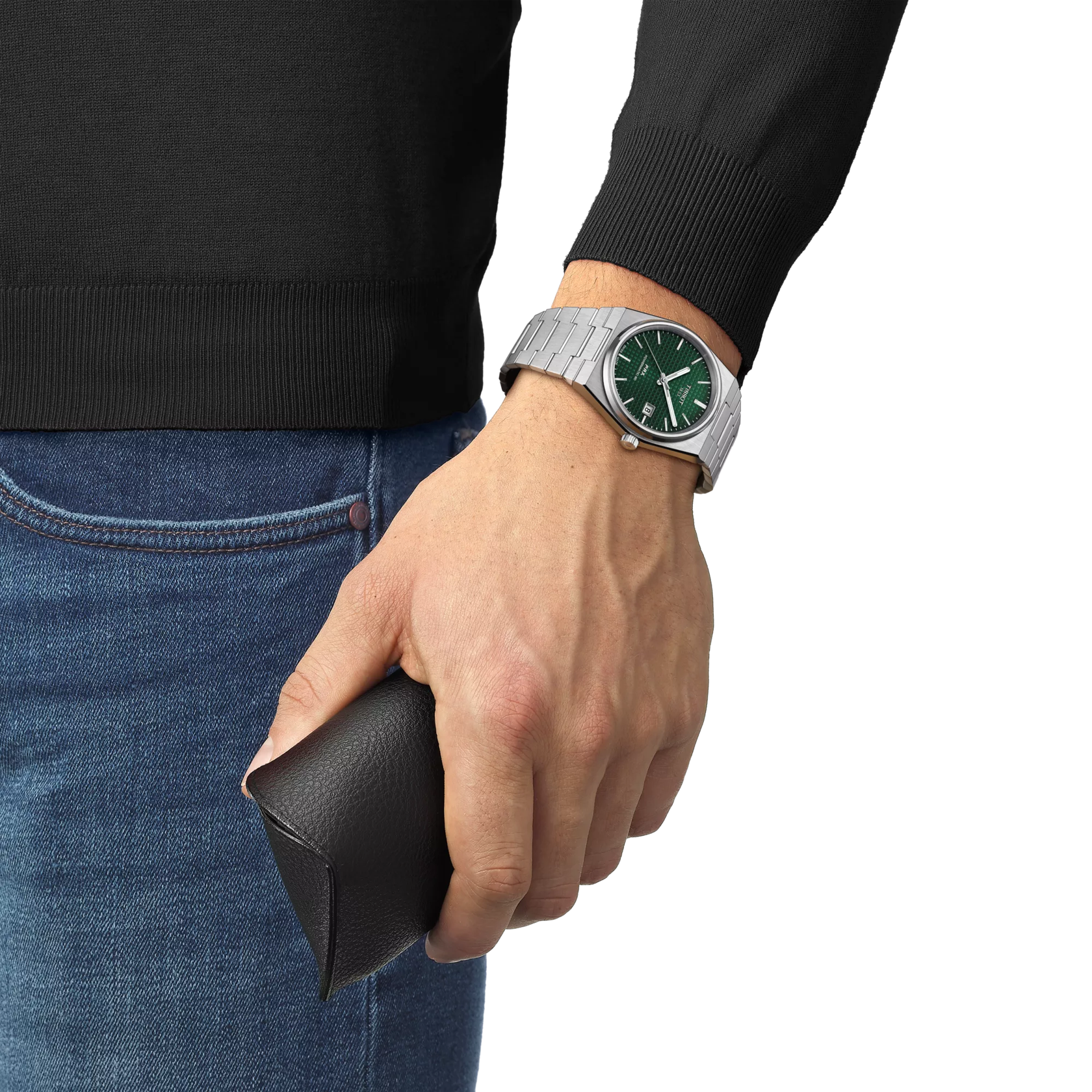 Tissot PRX 40mm Steel Green Automatic Mens Watch