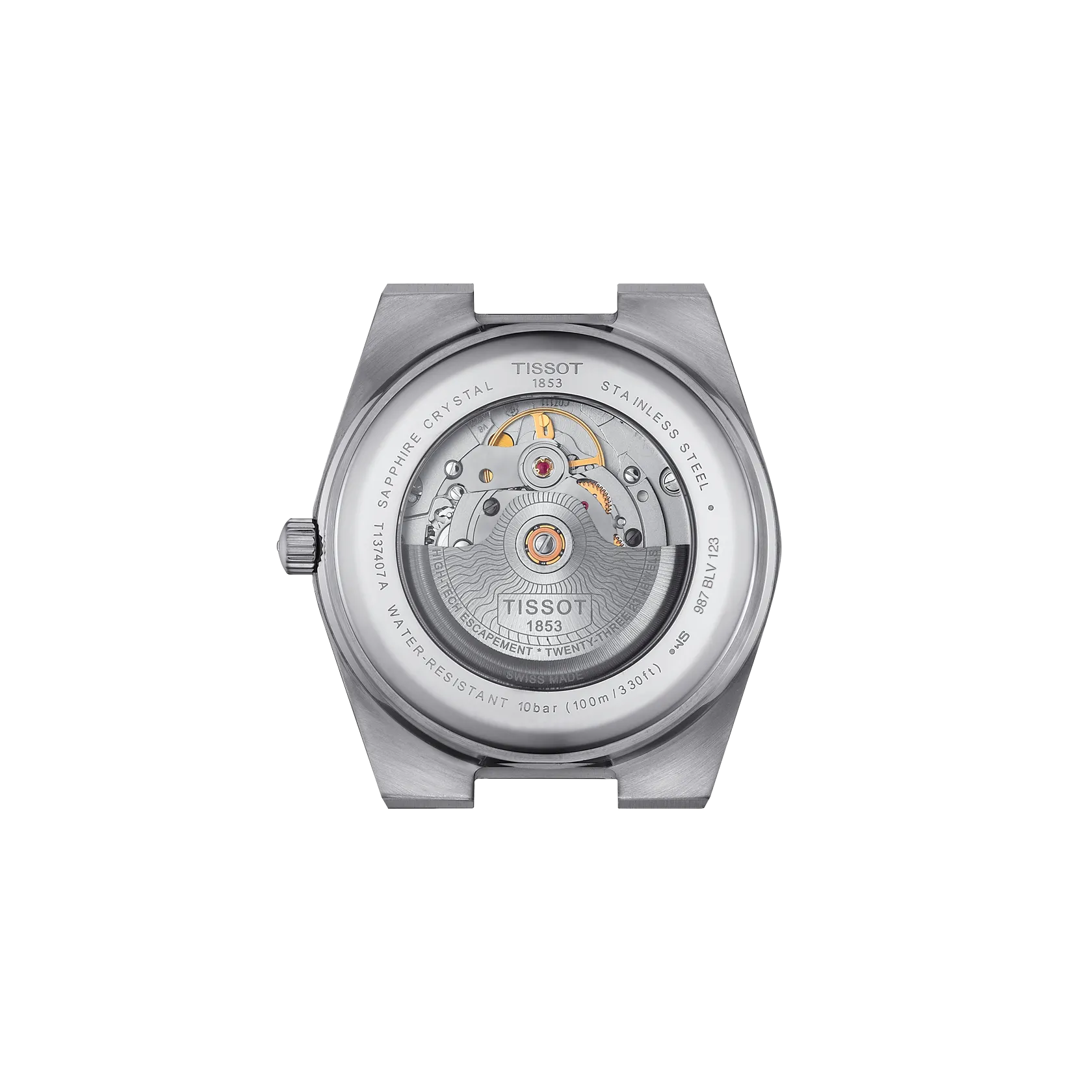 Tissot PRX 40mm Steel Ice Blue Automatic Mens Watch
