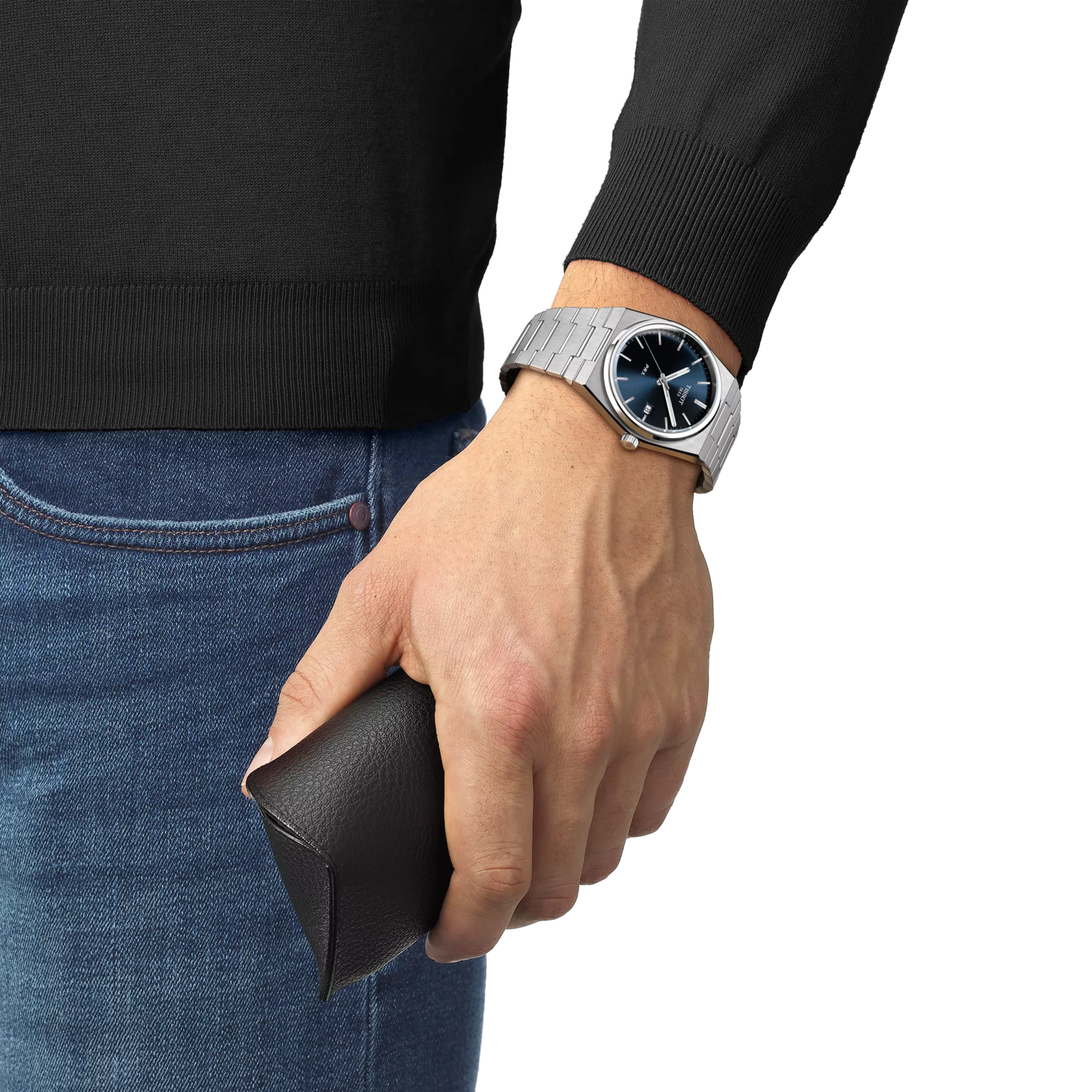 Tissot PRX 40mm Steel Blue Quartz Mens Watch