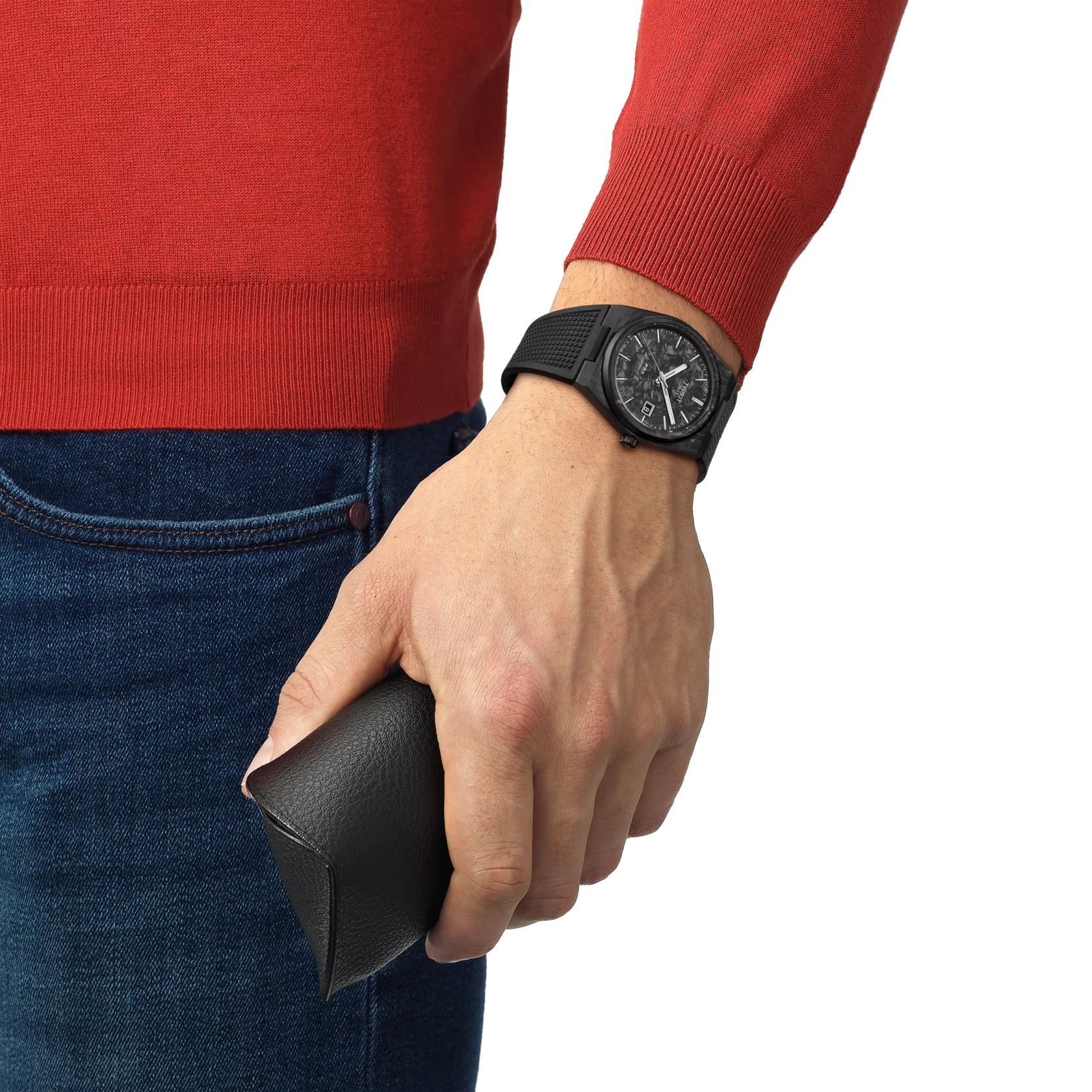 Tissot PRX 40.5mm Carbon Black Automatic Mens Watch
