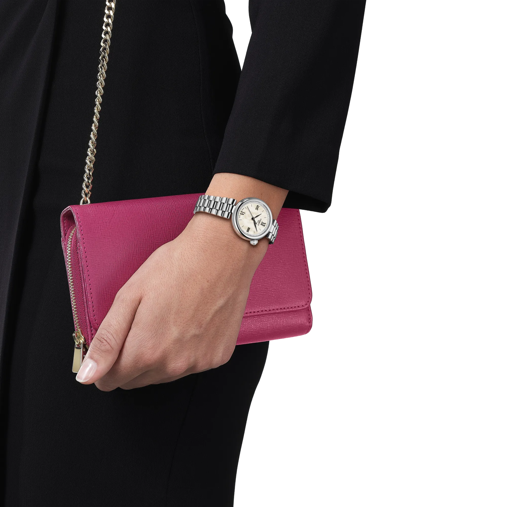 Tissot Desir 28mm Mother-of-Pearl Steel Watch
