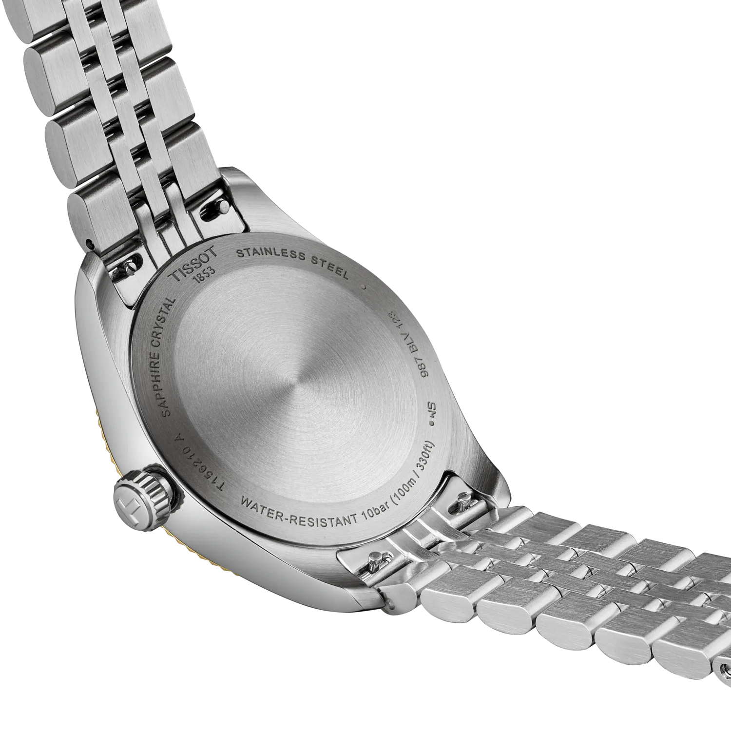 Tissot Ballade 34mm Two-Tone Silver Quartz Ladies Watch