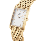 Daniel Wellington Ladies Bound 9-Link Gold Quartz Watch