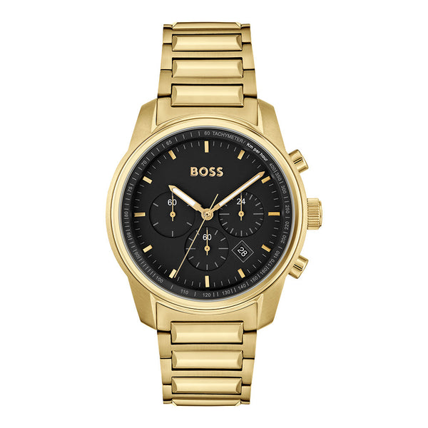 BOSS men's Quartz Chronograph Trace watch