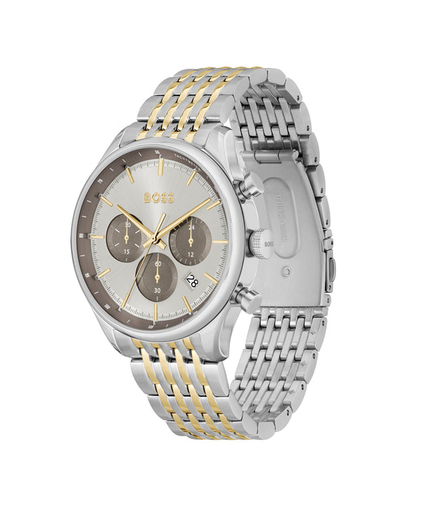 BOSS men's Quartz Fashion Chronograph Gregor watch