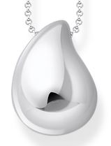 Thomas Sabo Sterling Silver Teardrop Necklace