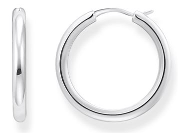 Thomas Sabo Sterling Silver Hoop Earrings - 20mm