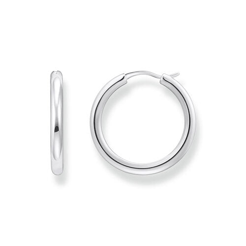 Thomas Sabo Sterling Silver Hoop Earrings - 20mm