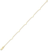 9ct Yellow Gold Wavy Element Bracelet