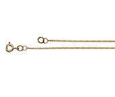 9ct Yellow Gold Filed Curb Link Chain Extender