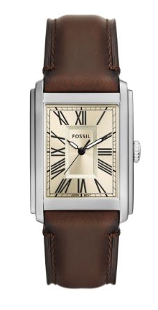 Fossil Mens Carraway Cream 30mm watch