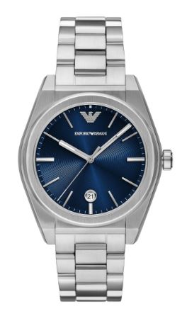 Emporio Armani Mens Aviator Chronograph White 43mm Watch