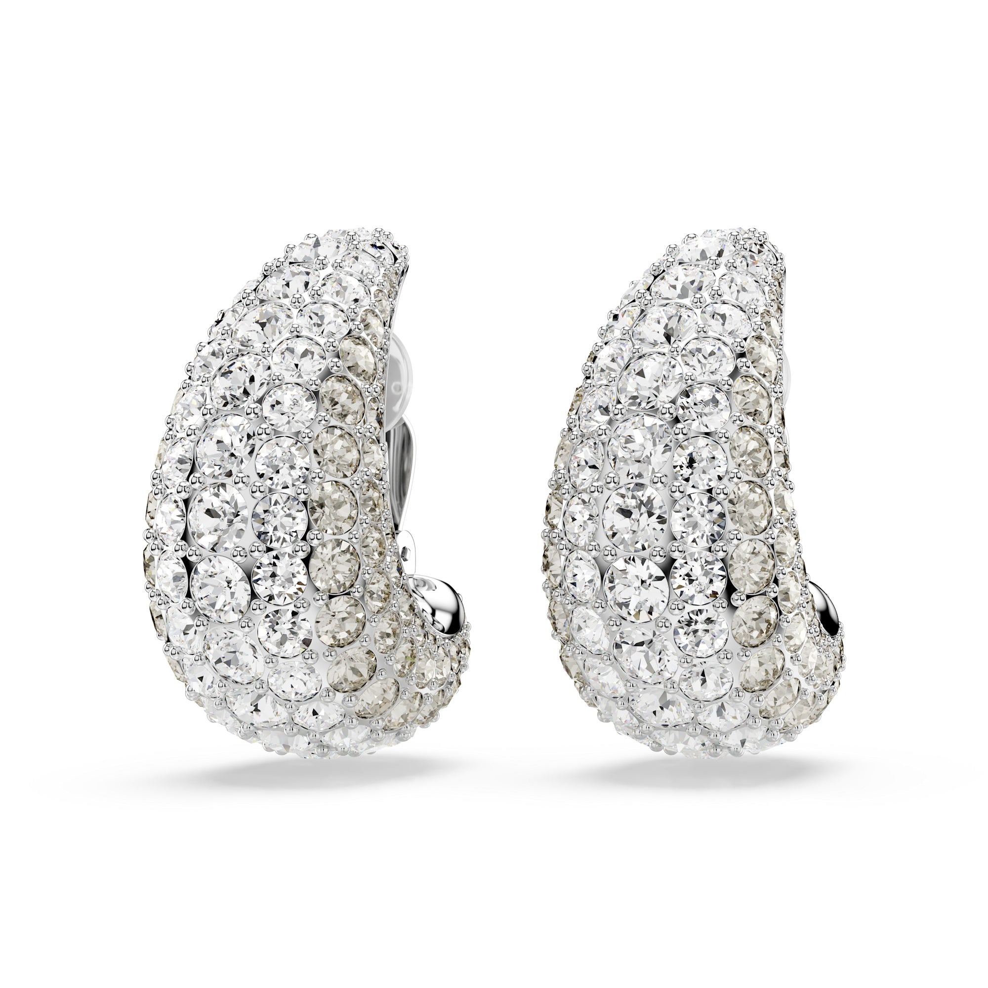 Swarovski Sublima Clip Ergs CRY/RHS Earrings