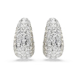Swarovski Sublima Clip Ergs CRY/RHS Earrings