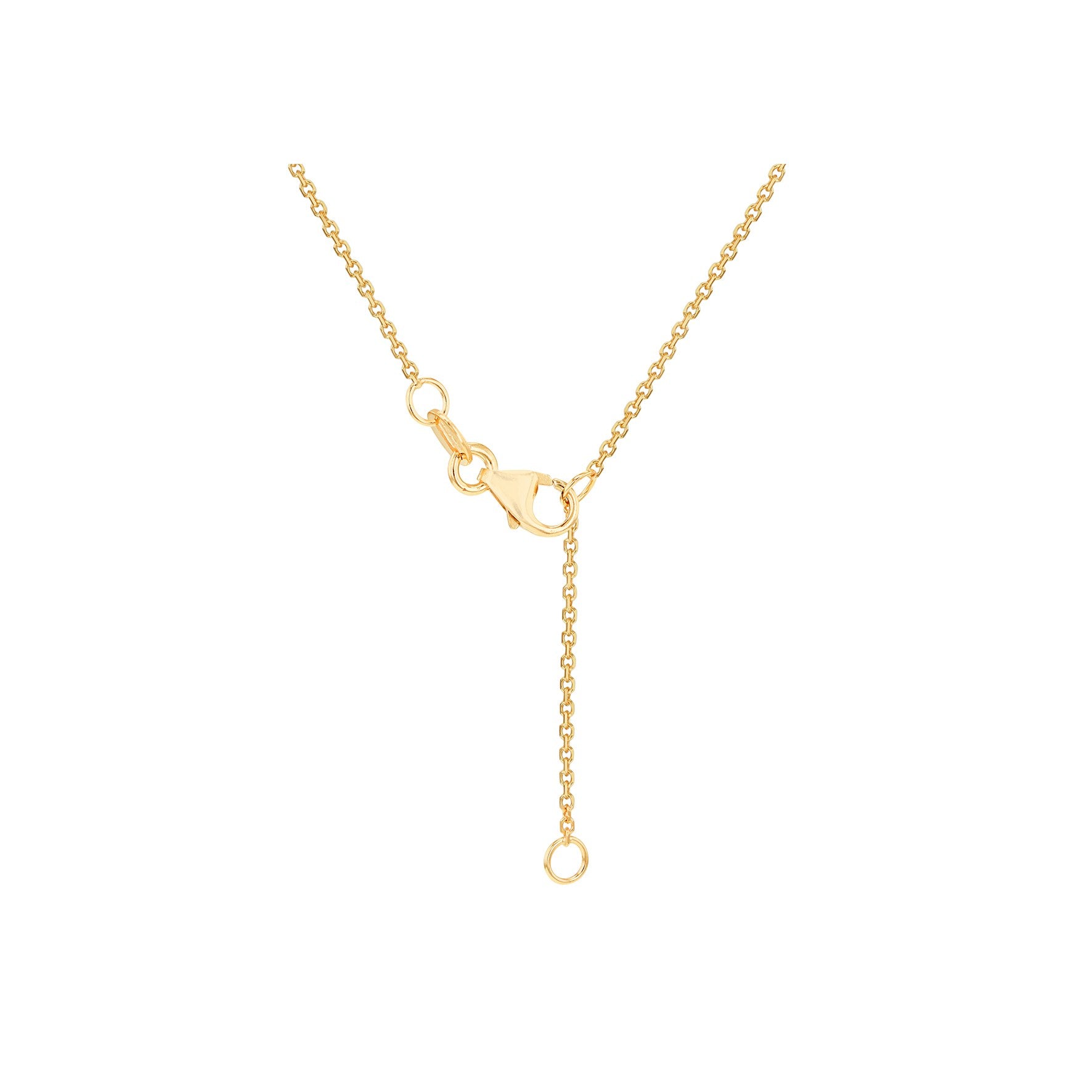 9ct Yellow Gold T-Bar Necklace