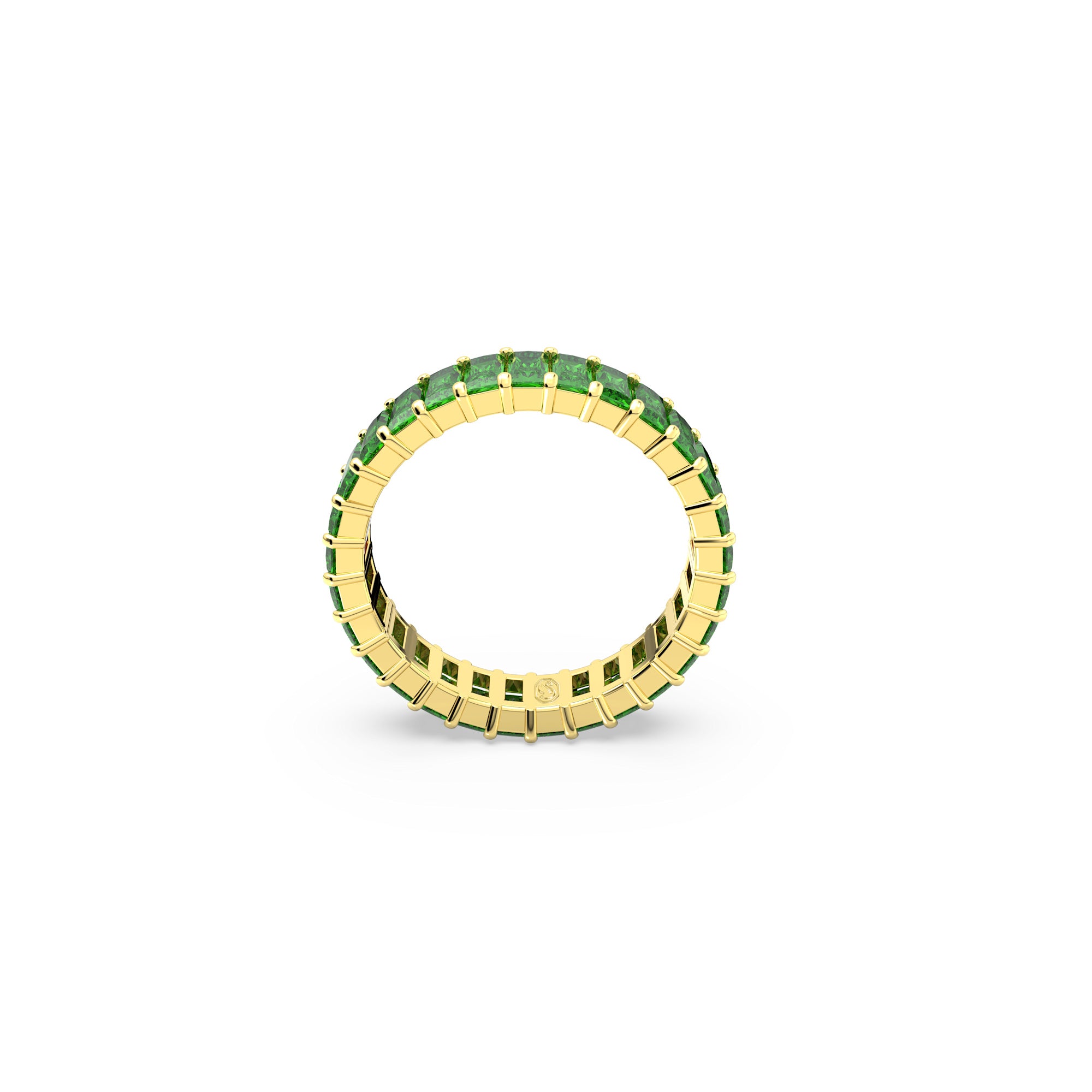 Swarovski Matrix Ring BC Green CRY/GOS - 58