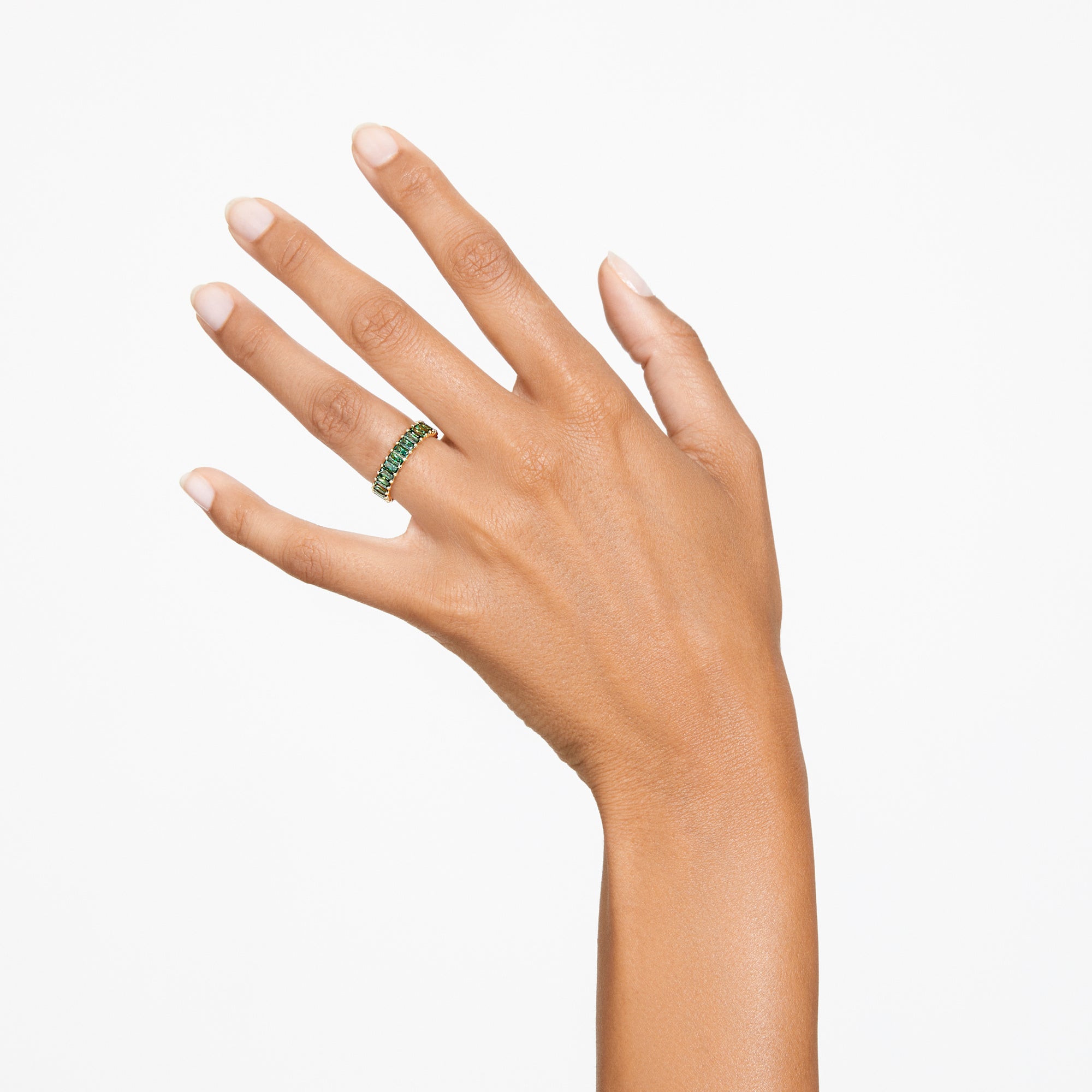 Swarovski Matrix Ring BC Green CRY/GOS - 58