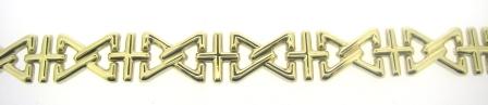 9ct Yellow Gold Fancy Link Bracelet
