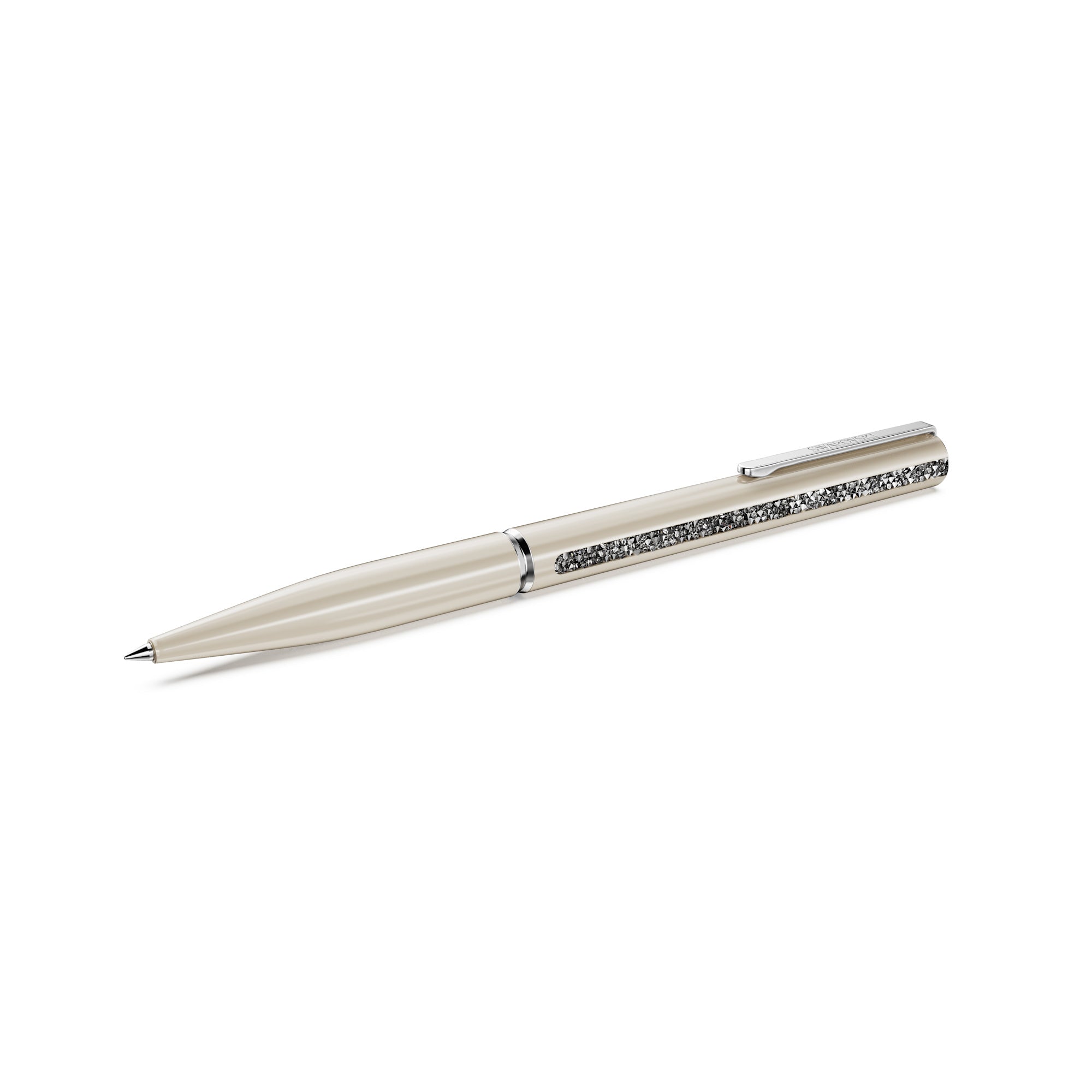 Swarovski Crystal Shimmer Glide Ballpoint Pen - Chrome Plated