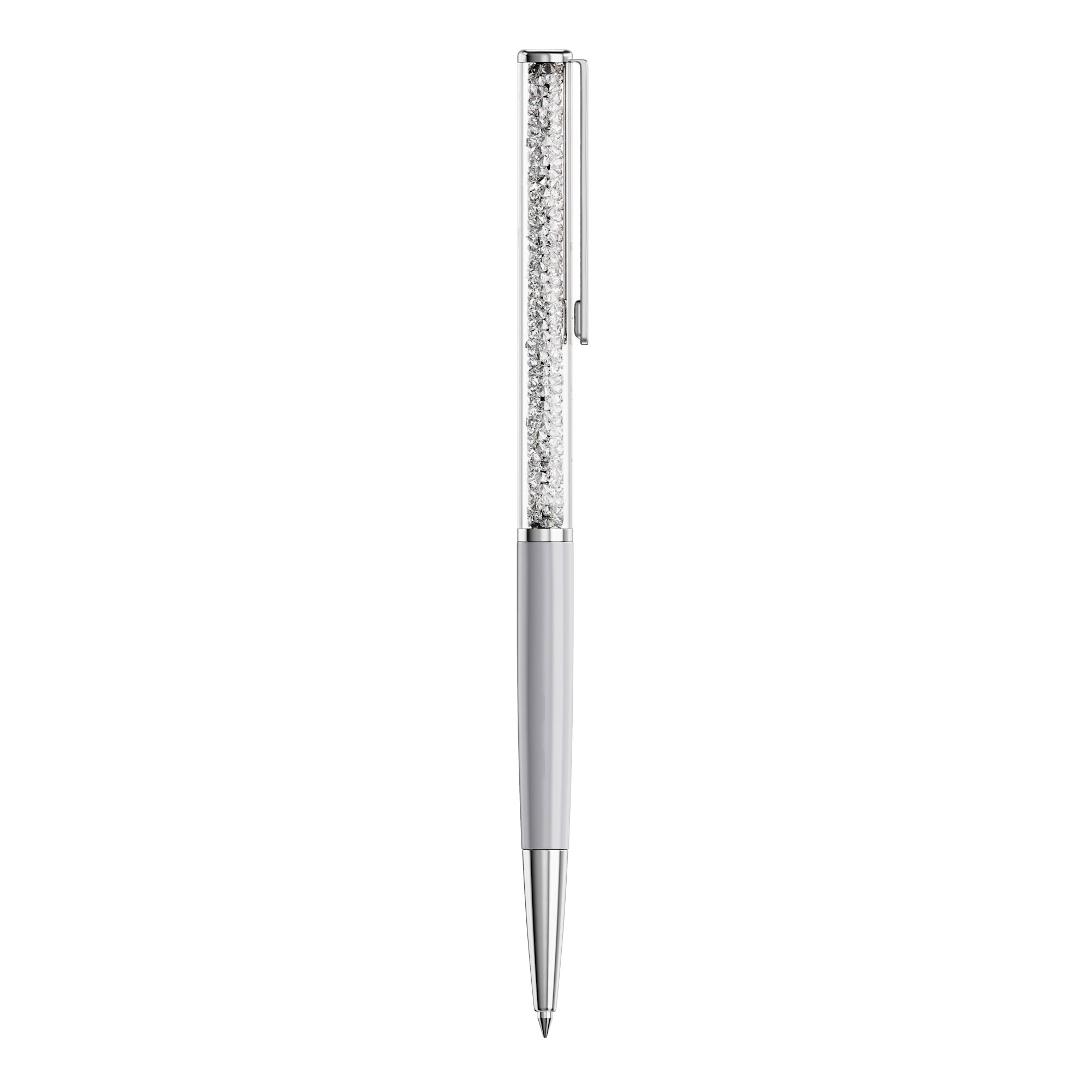 Crystalline Silk BP Pen Wht/CRY