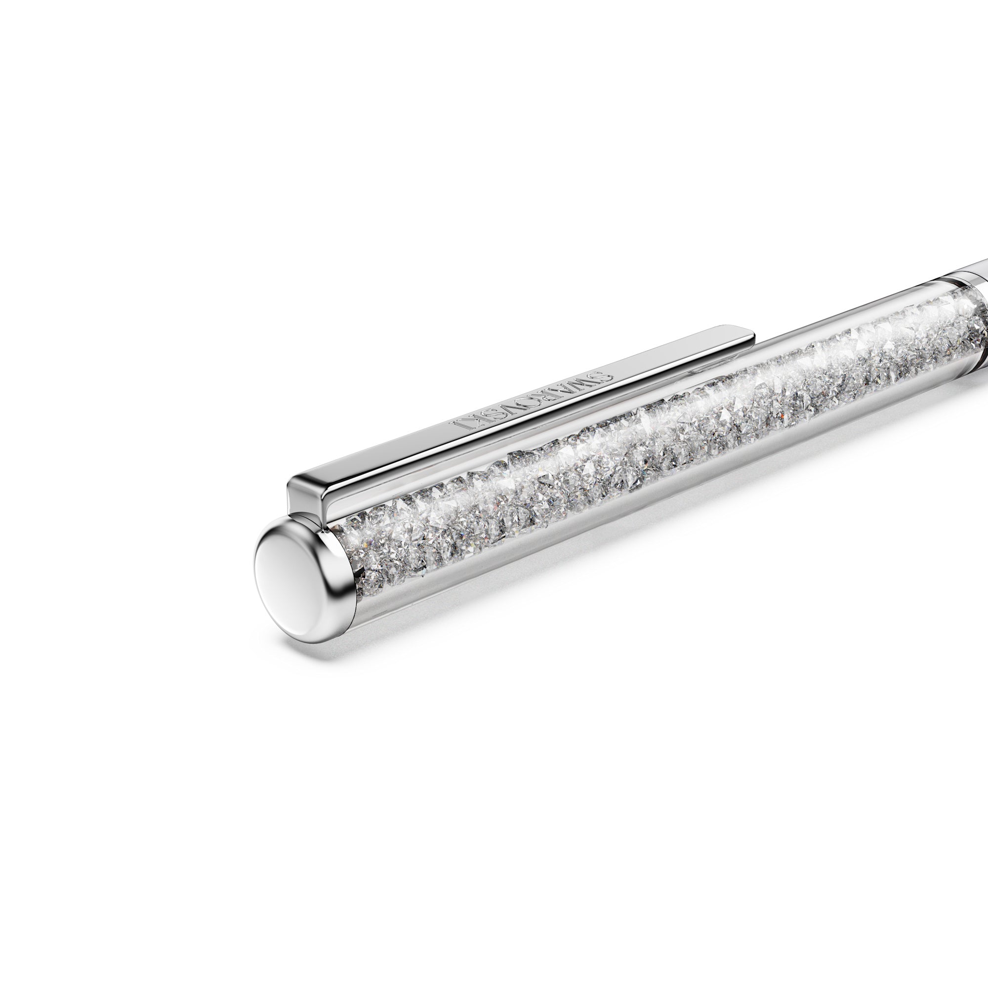 Crystalline Silk BP Pen Wht/CRY