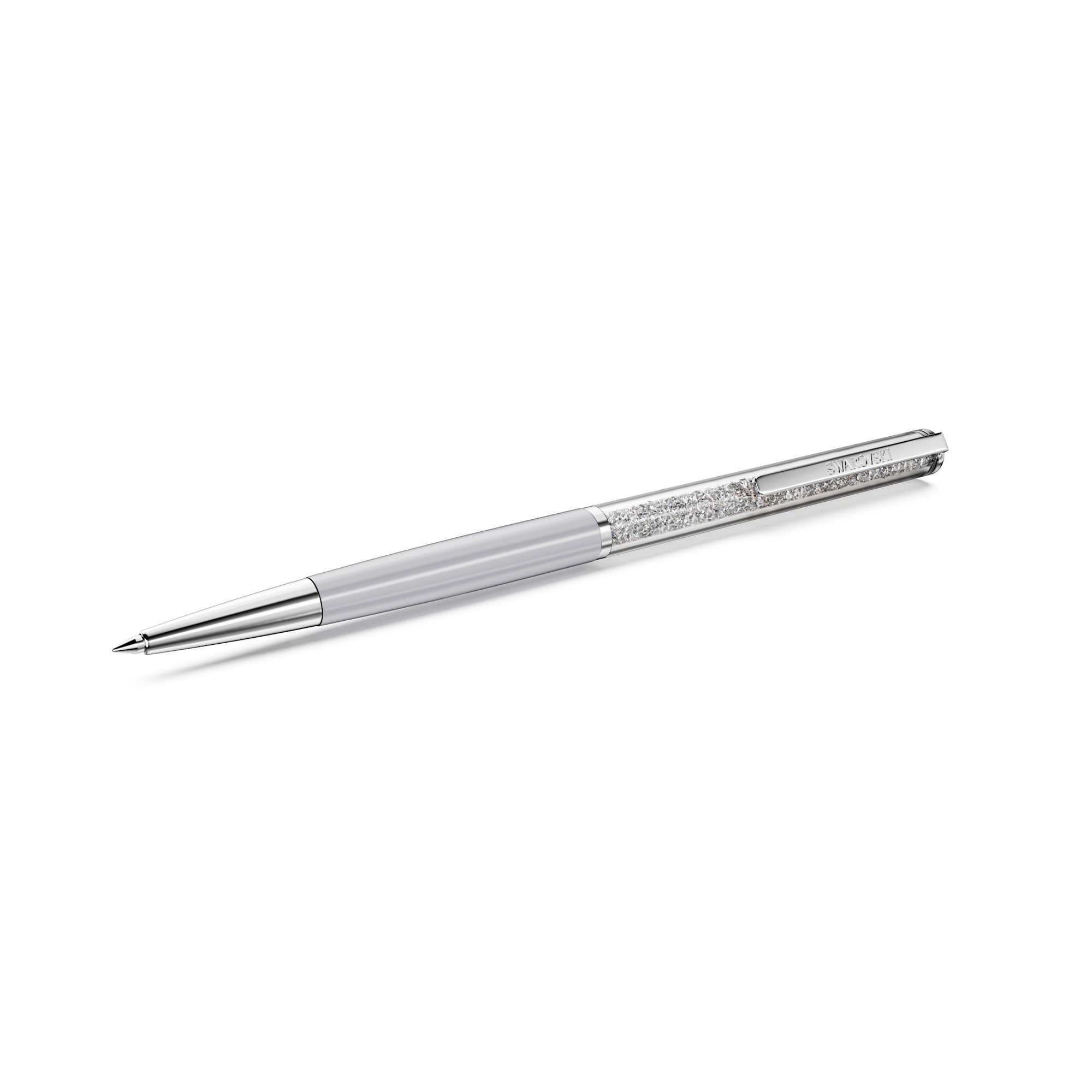 Crystalline Silk BP Pen Wht/CRY