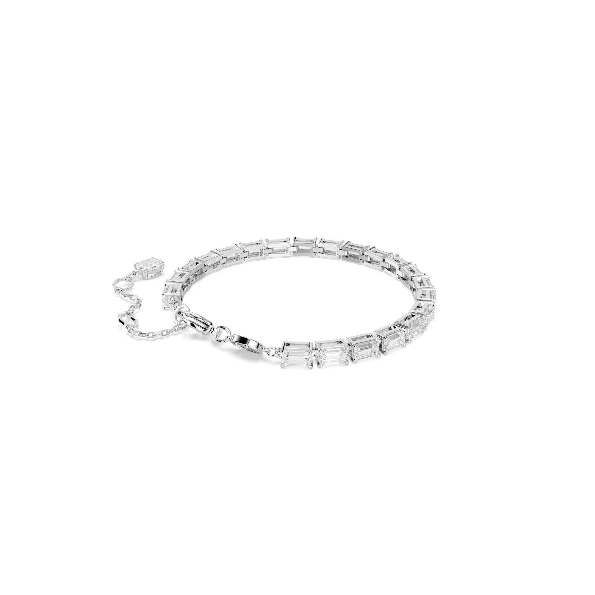 Swarovski Matrix Tennis Bclt BC CRY/RHS - M Bracelet