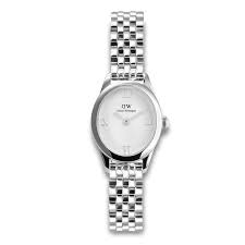 Daniel Wellington Ladies Ophelia Mini Silver White 25x22mm Watch