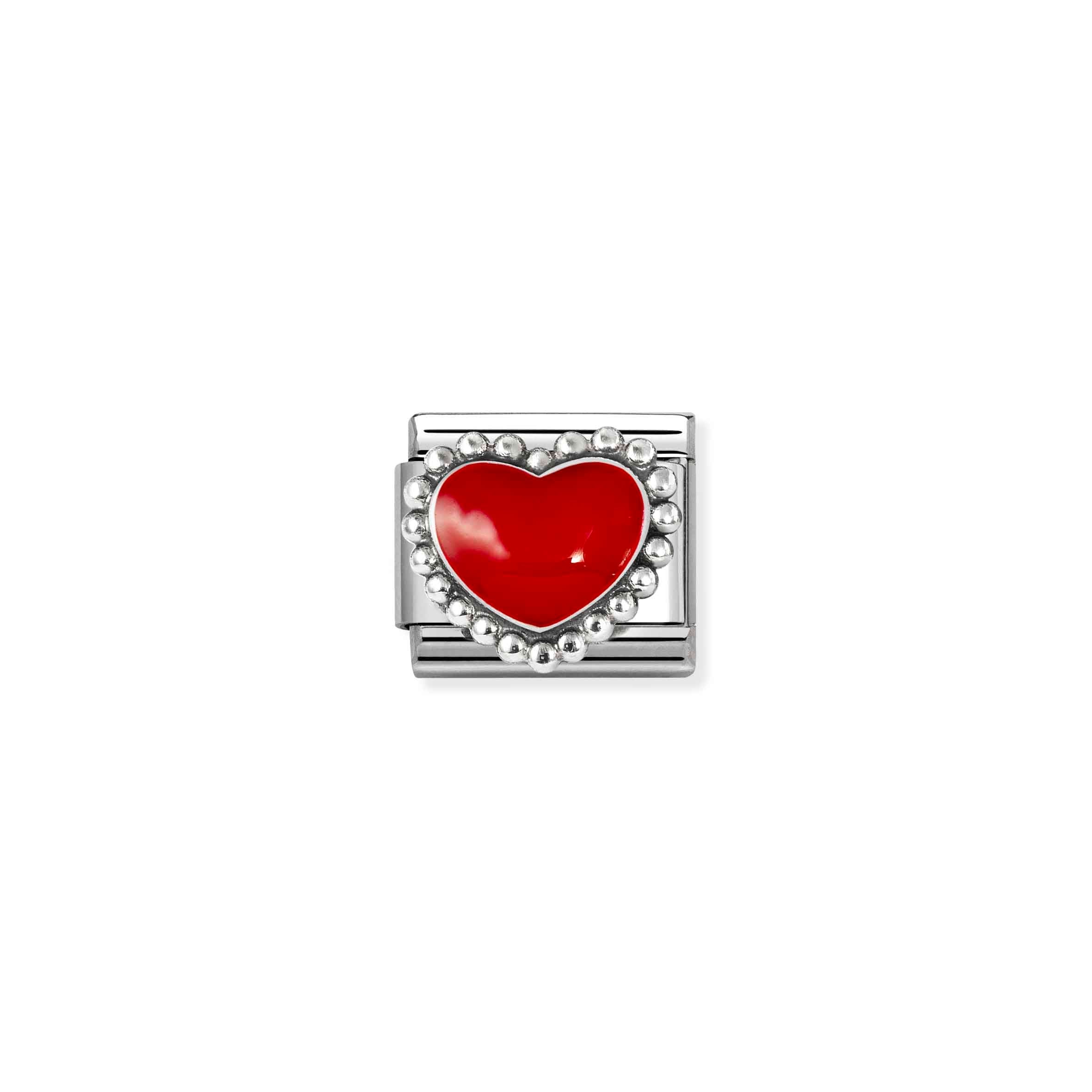 Nomination Composable Classic Symbols Red Heart Link