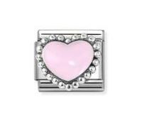 Nomination Composable Classic Pastel Pink Heart 'Symbols' Charm