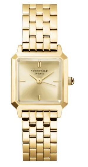 Rosefield Ladies Boxelle Champagne Gold 19.5x19.5mm watch