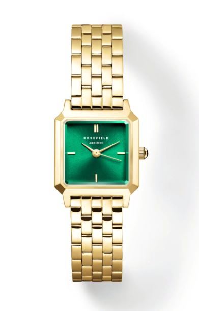 Rosefield Ladies Boxelle Emerald Green 19.5x19. watch Bracelet Watch